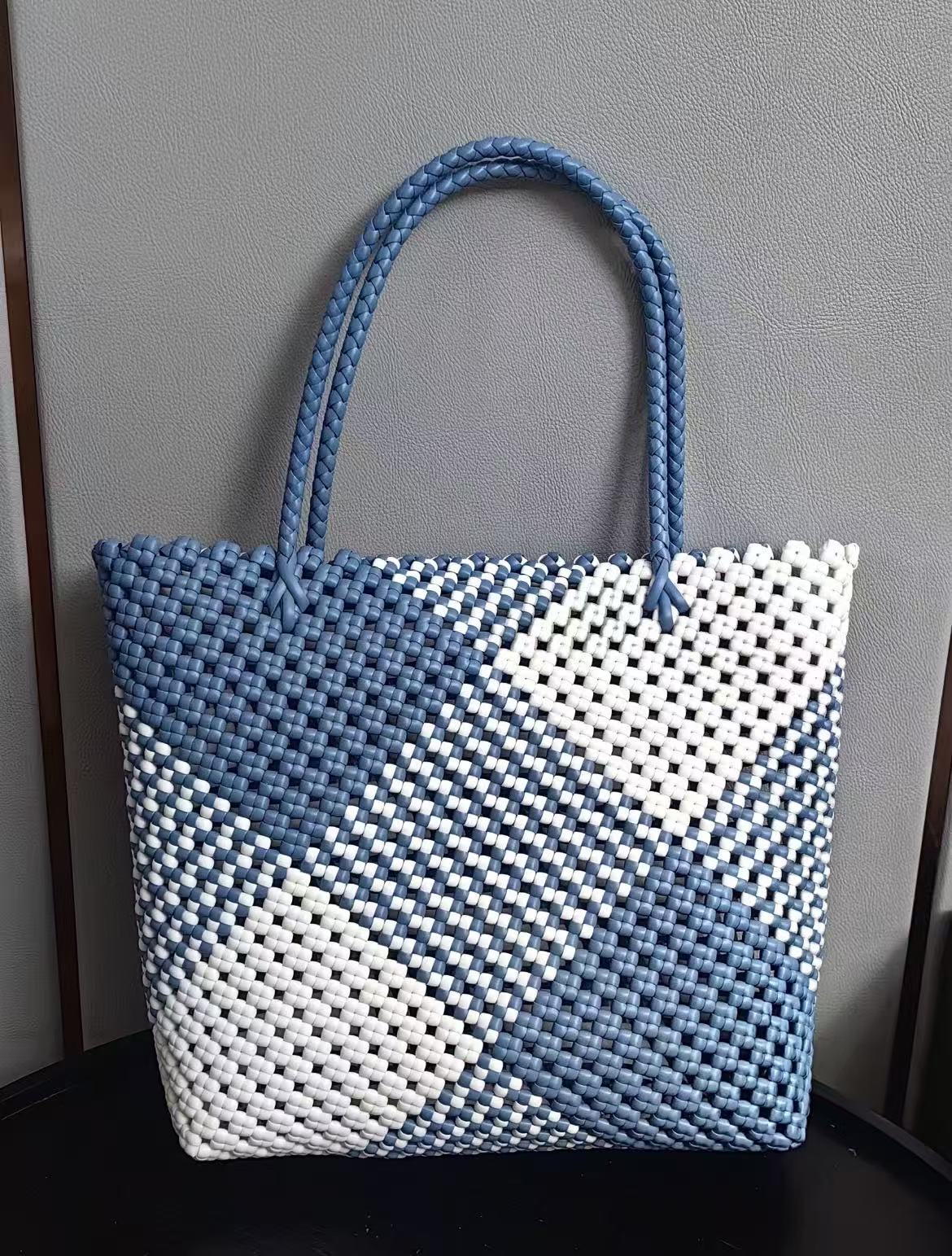 RattanBreeze Woven Tote Bag